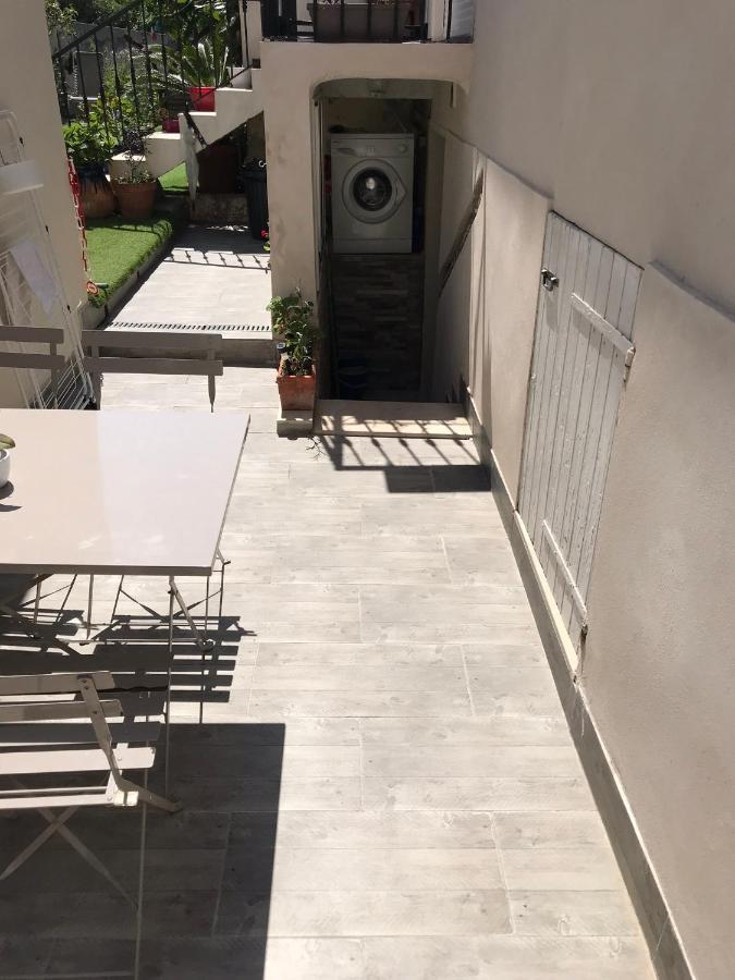 Jolie Appartement Nice Proche Mer Et Aeroport Une Chambre Plus Salon Avec Cuisine Exterior foto