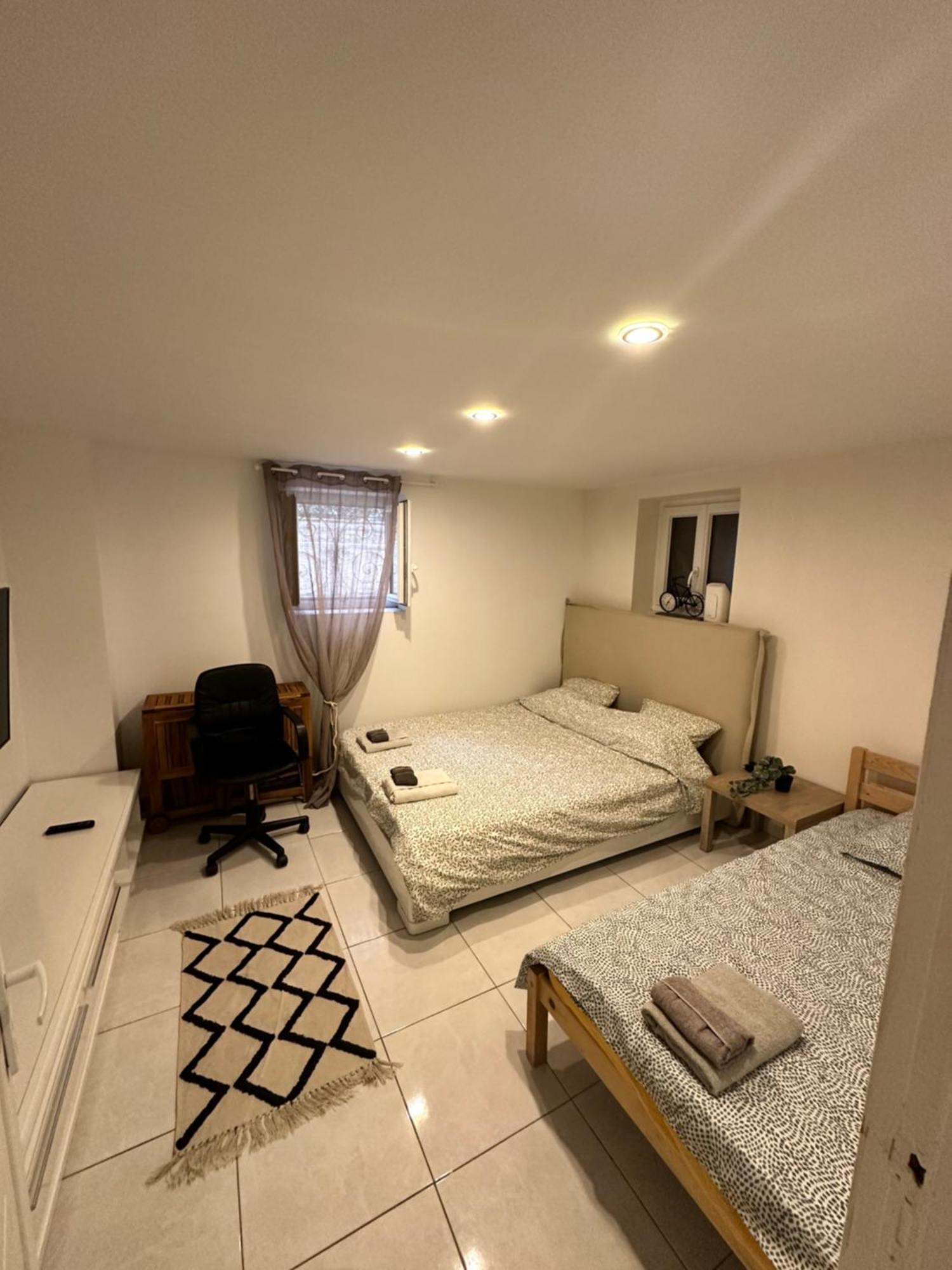 Jolie Appartement Nice Proche Mer Et Aeroport Une Chambre Plus Salon Avec Cuisine Exterior foto